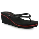 Miss Fiori Essential Ladies Wedges Black